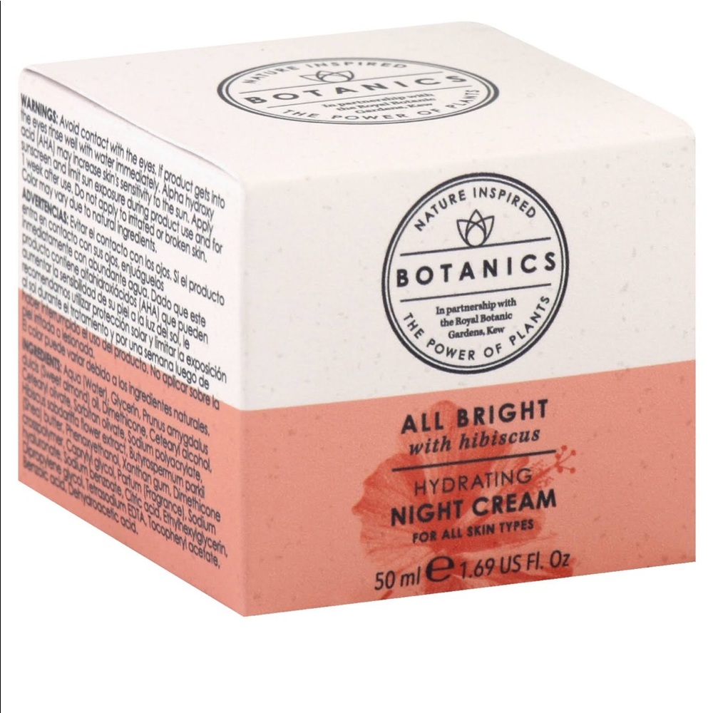 💄Botanics brightening night cream